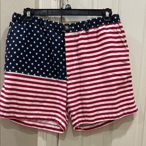 Patriotic Stars and Stripes Men’s Shorts